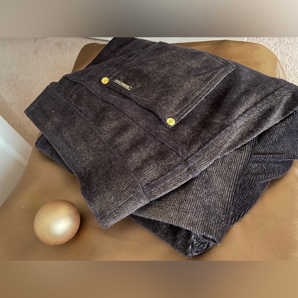 Michael Kors XL Gold Brown Shimmer Pants - Picture 14 of 16